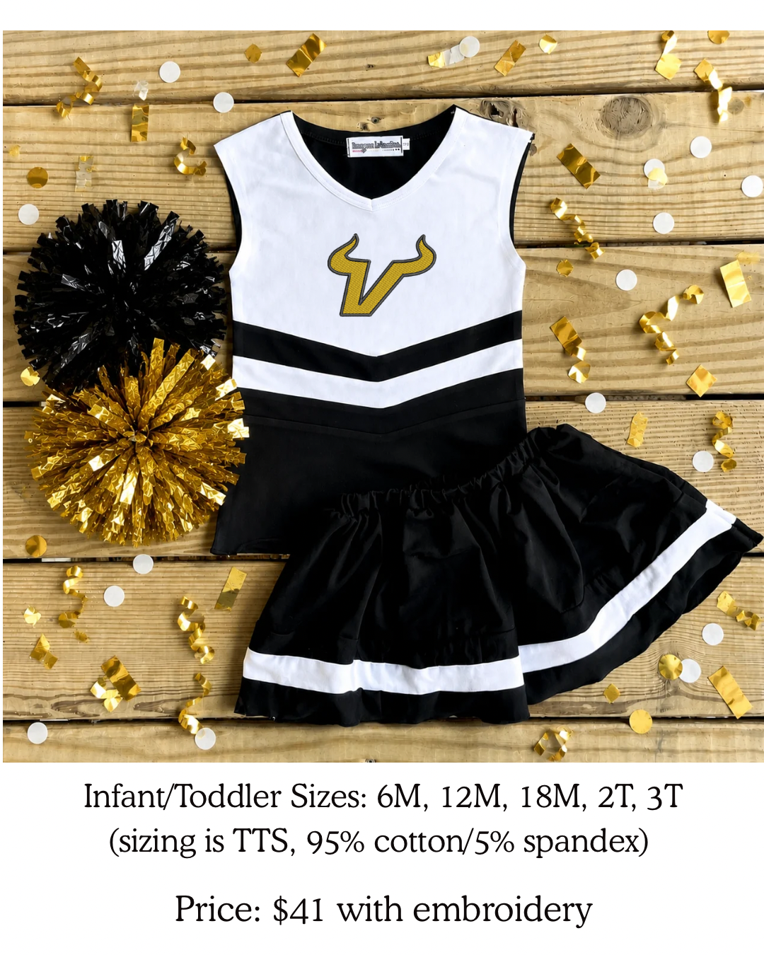 Infant/Toddler Cheer Uniform