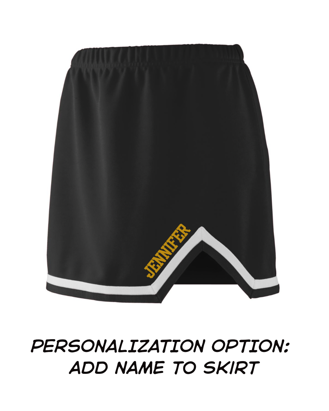Skirt Customization Option - Embroidery