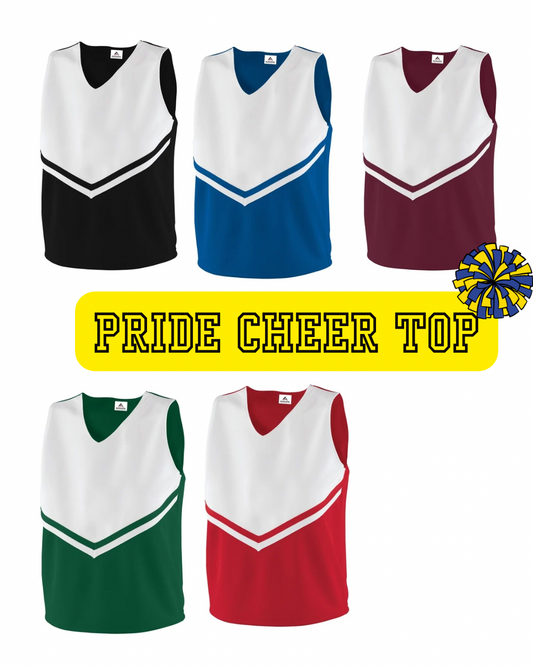 Girls Pride Cheer Uniform Top