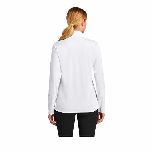 Performance 1/4 Zip - Ladies Fit (light, stretch pullover)
