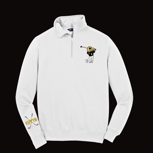 Bushland Falcons Golf 1/4 Zip (Midweight, 9oz)